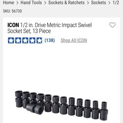 Swivel Impact Sockets 