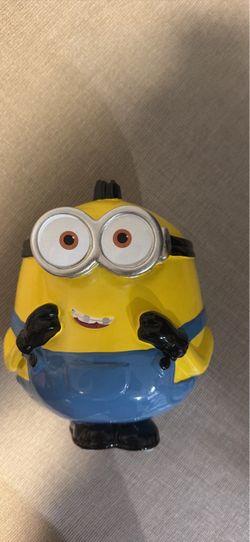 Minion Character Ceramic Coin bank