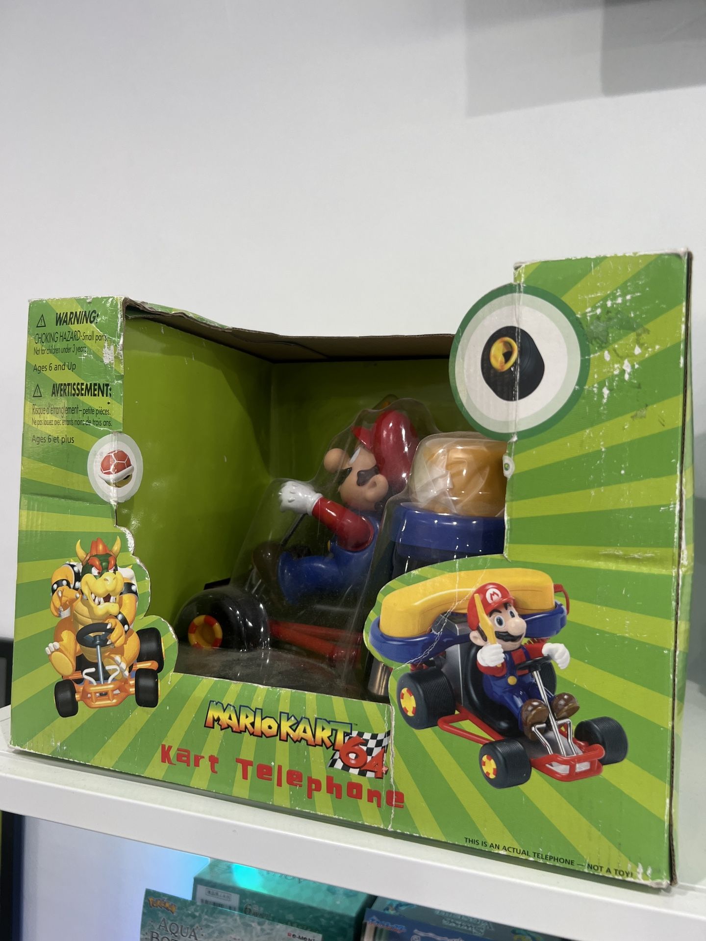 Vintage Mario kart N64 Telephone Retro Gaming