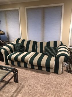 Den couches and chair