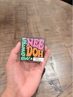 NeeDoh Groovy Glob Squishy Viral Fidget Toy Orange