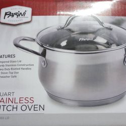 4 Quart Stainless Steel Dutch Oven 