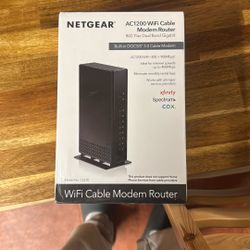 NetGear Wifi Cable Modem Router