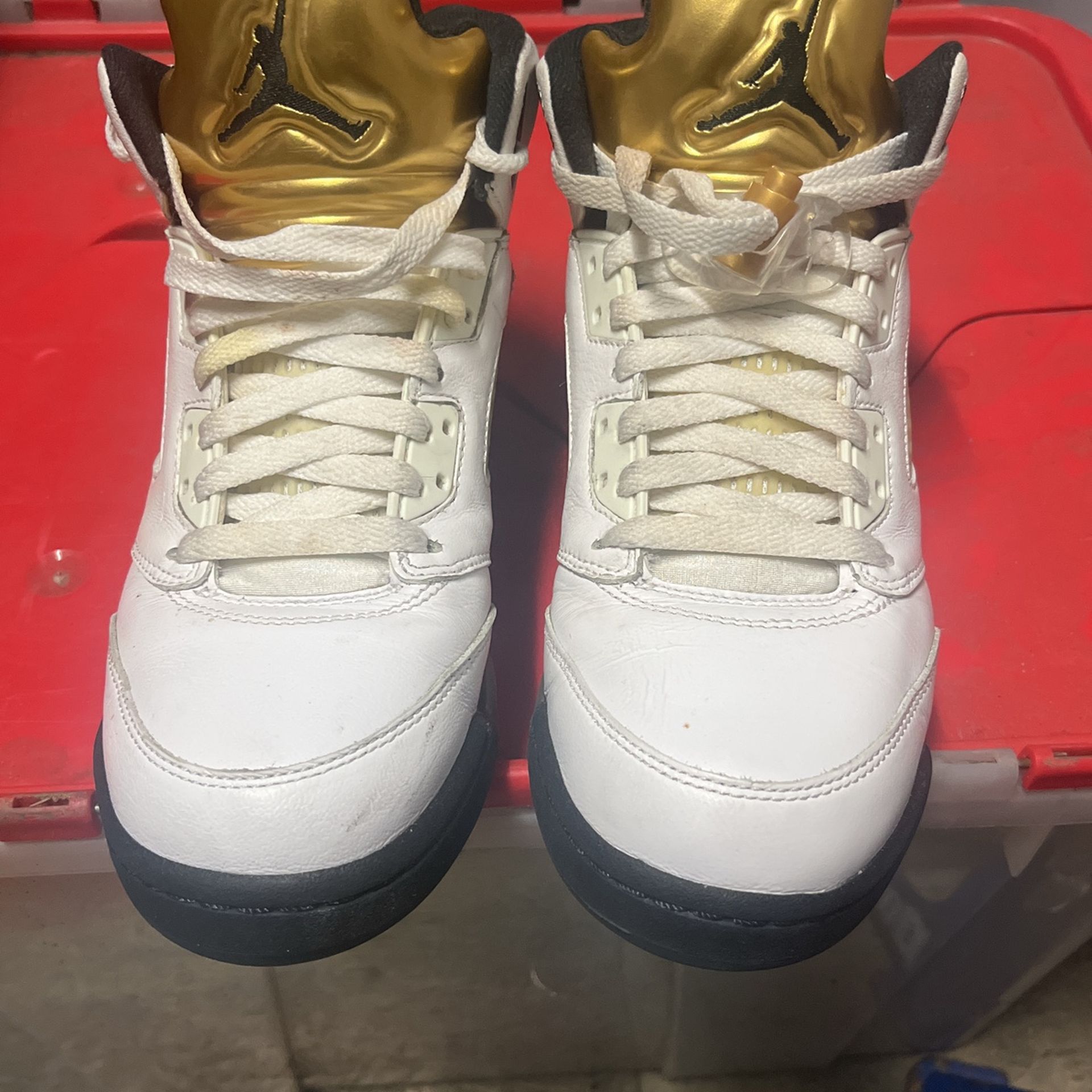 Air Jordan 5 Retro Olympic Gold Coin 2016