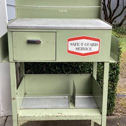 Vintage Desk- Modern Metals Company. Please Read