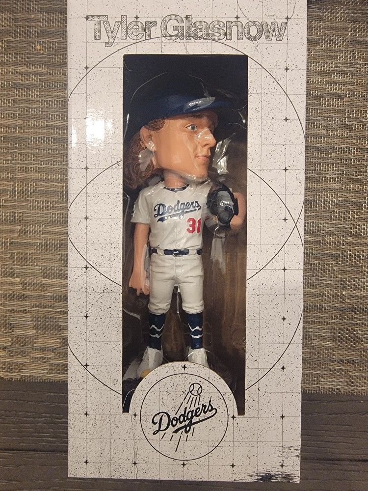 L A. Dodgers 2025 Tyler Glasnow Bobbleheads
