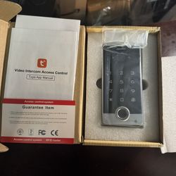 Video Intercom Access Control System With Remote Lock And Unlock Features