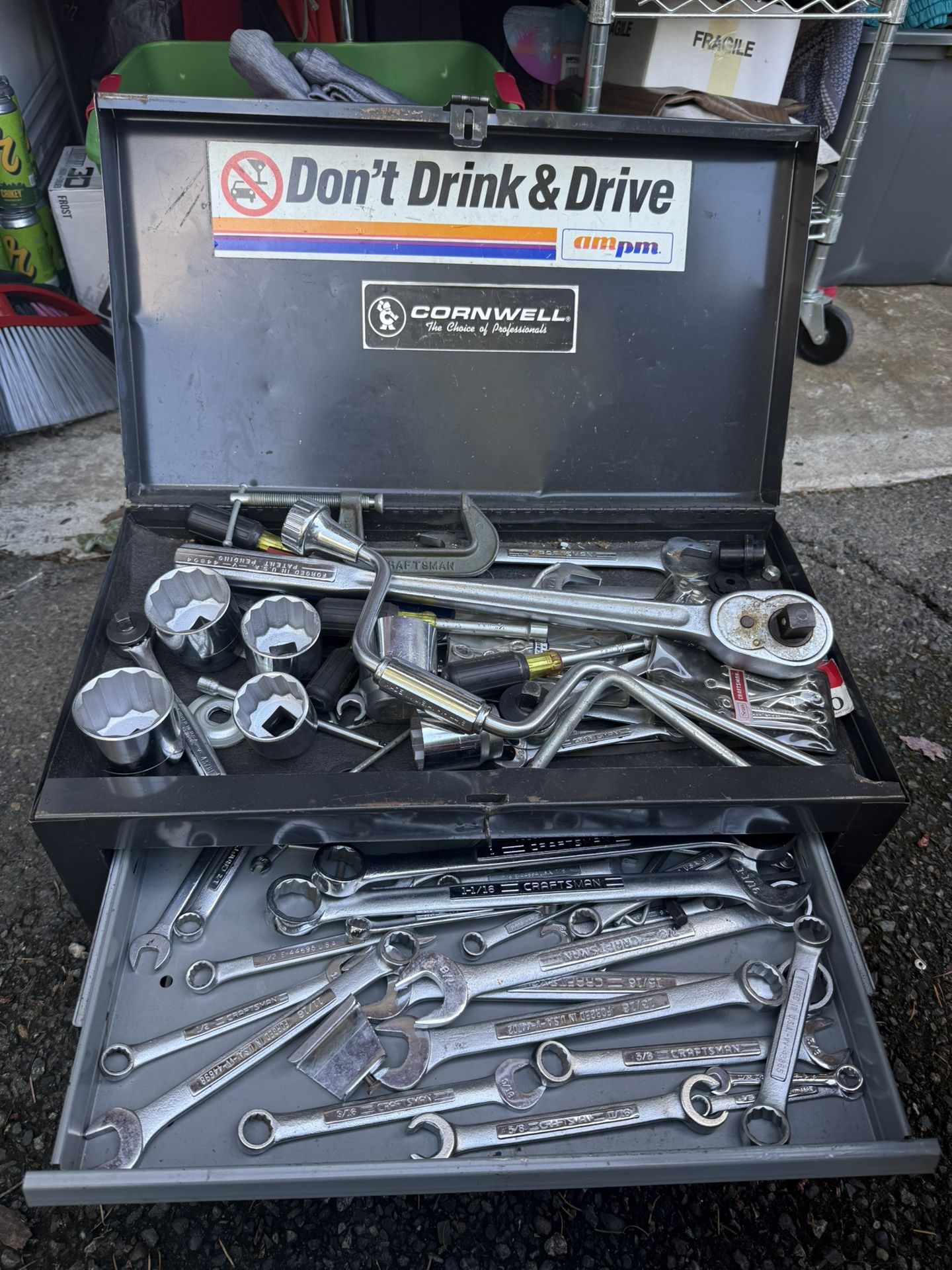 Drawer With The Tools