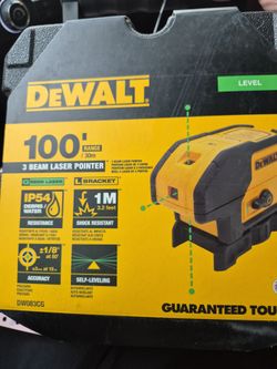 Dewalt beam laser