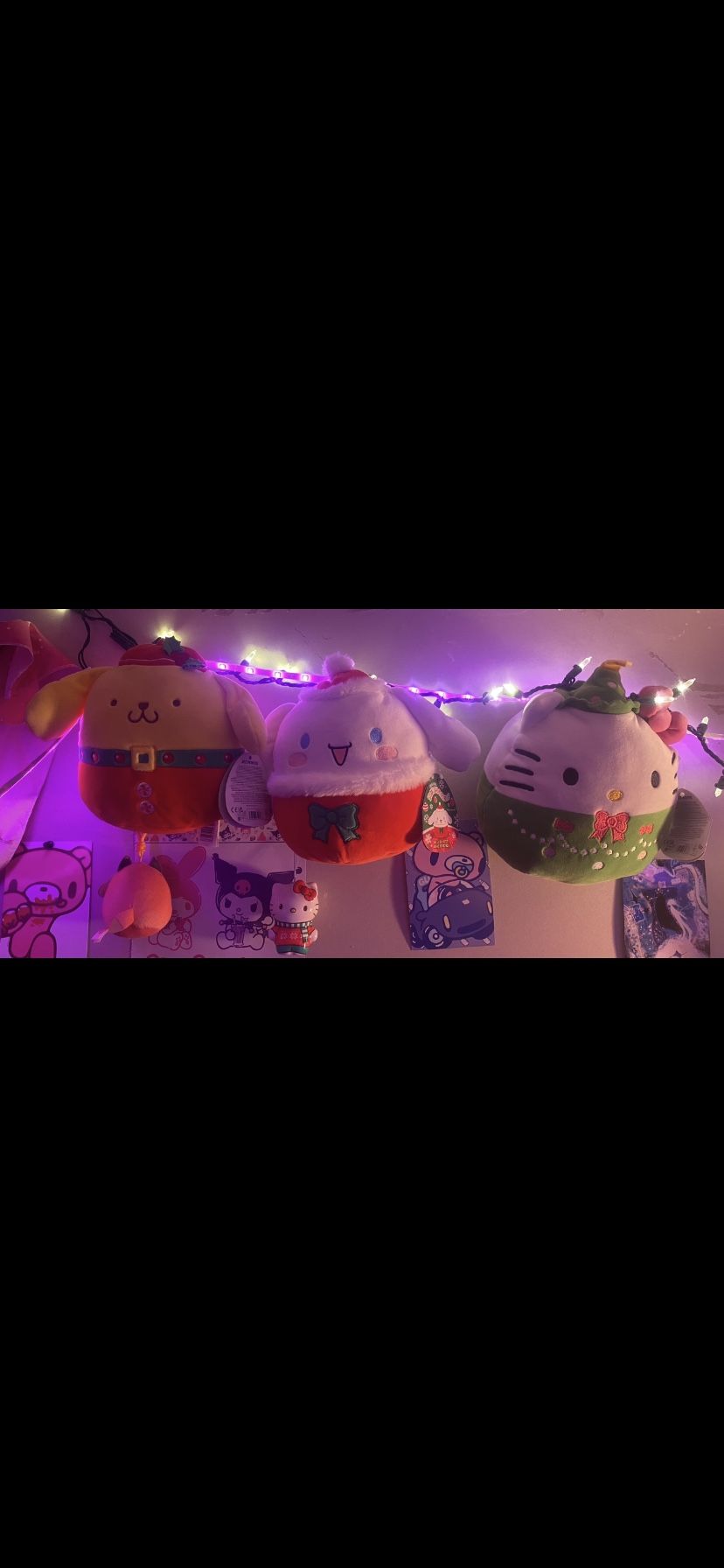 sanrio plushies