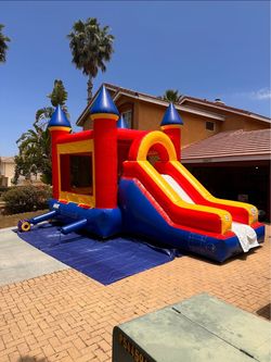 Waterslide jumper combo with splash pool 1100 obo