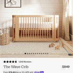 The wave crib- Brand new In box