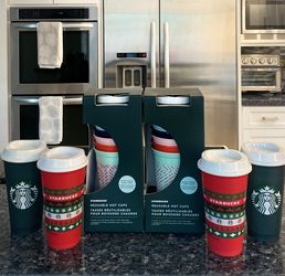 Starbucks 2020 Christmas Reusable Hot Cups
