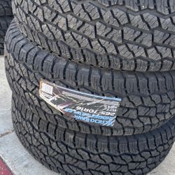 4 X  265x70-16 $520. No Install 