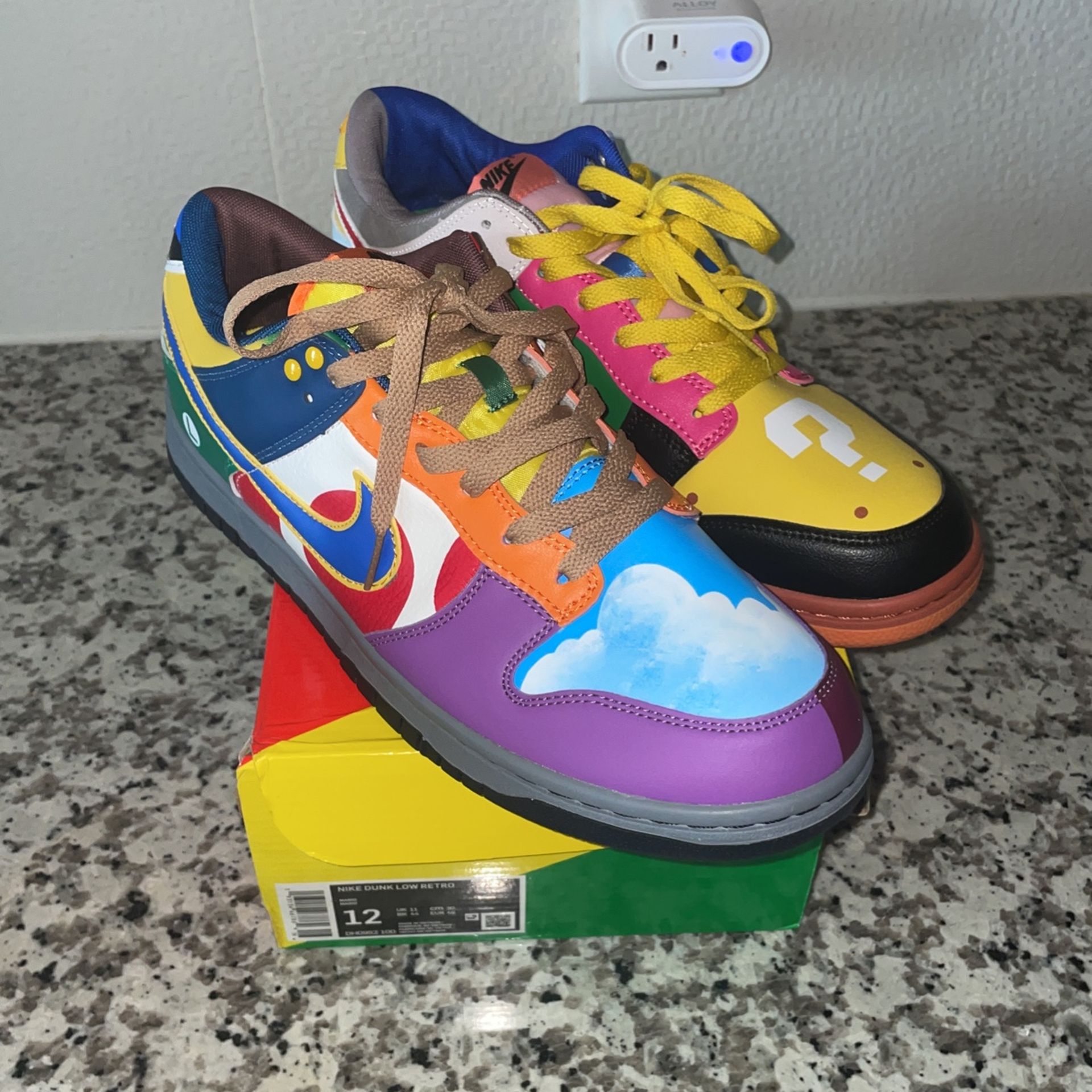 Nike Dunk Low Retro “super Mario”