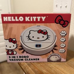 Sanrio Hello Kitty 3 in 1 robo vacuum cleaner