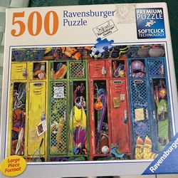 500 Ravensburger Puzzle Larger Pieces Complete  