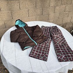 Cherokee Jacket  and Snow  Pants Youth 7/8