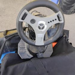 PS2 Steering Wheel 