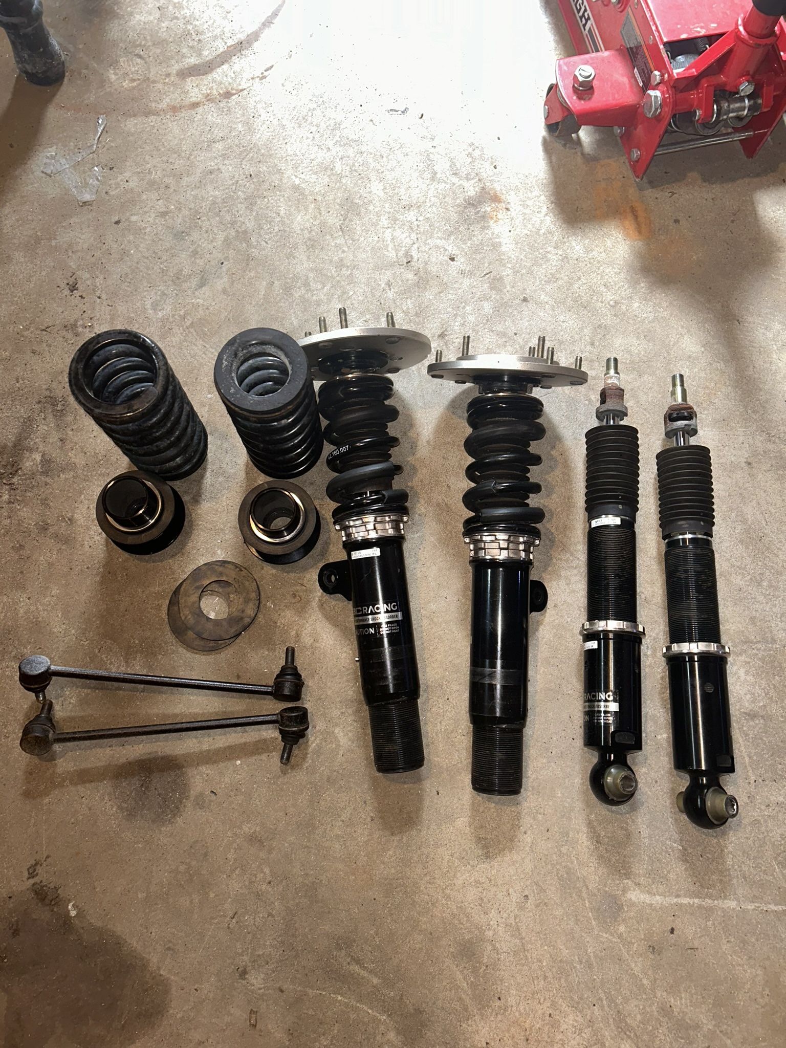 f80/f82 Bc Racing Coilovers