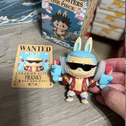 100% AUTHENTIC POP MART The Monsters x One Piece Series Figures - Franky