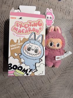 Labubu The Monsters Exciting Macaron Vinyl Face Figure