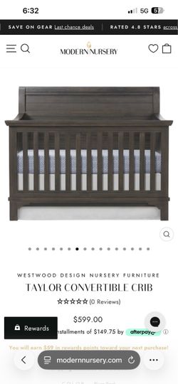 Taylor Convertible Crib