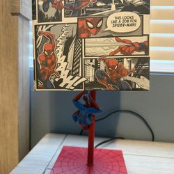 Spiderman Lamp 