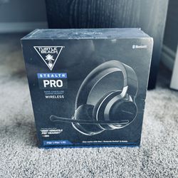 Turtle Beach Stealth Pro Multiplatform Wireless Gaming Headset. Brand New Factory Sealed.