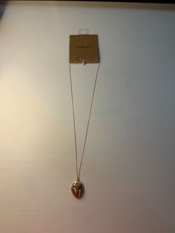 Brandy Melville Gold Oval Locket Pendant Necklace