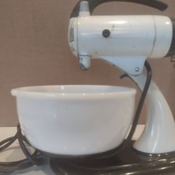  Vintage SUNBEAM MIXMASTER Works W/Manual
