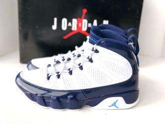 Retro 9 store white unc