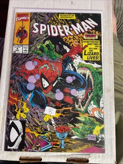 Spider-Man 4 Marvel Comics Todd McFarlane Vs Lizard Torment Calypso 1990