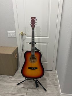 BCP guitar and guitar stand