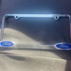 Ford License Plate Chrome Holder (New)