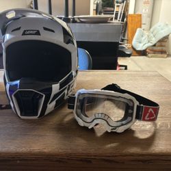 Leatt 3.5 Helmet and 4.5 Velocity Goggle Kit