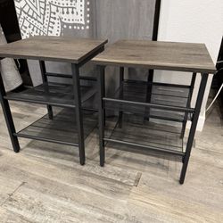 2 Side Tables