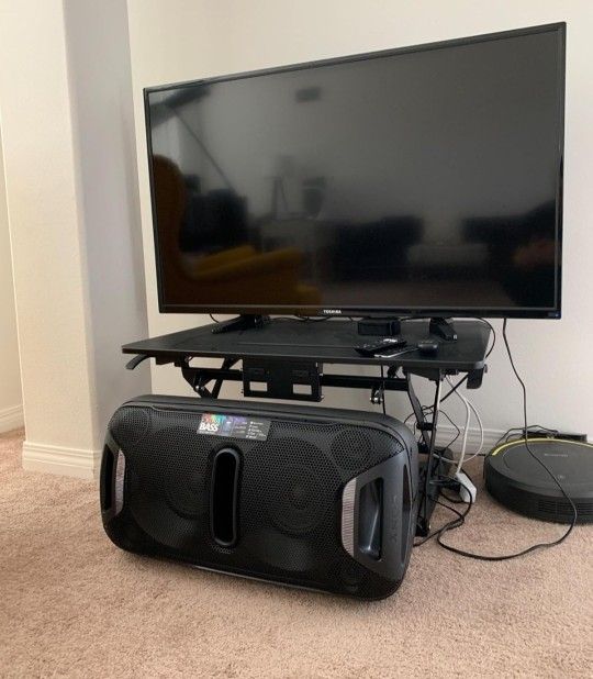 Sony High Power Home Audio System Bluetooth Party Speaker - NFC, Party Chain, App Control, RGB Light/Strobe Control, Extra BASS/Live Sound (MSRP $250)