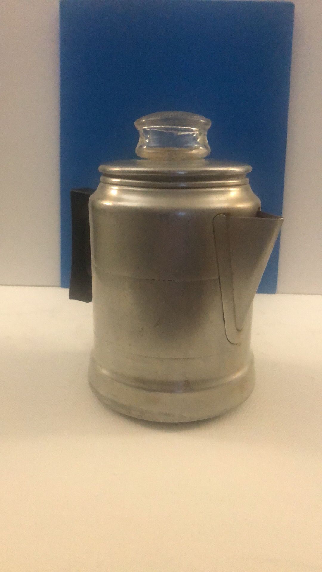 Vintage All Aluminum 5 cup camping coffee maker