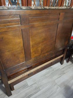 Queen Headboard and Footboard