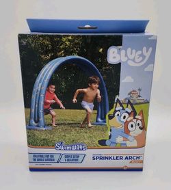 SwimWays Bluey Inflatable Sprinkler Arch