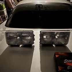 C5 OEM Headlights with Bulbs