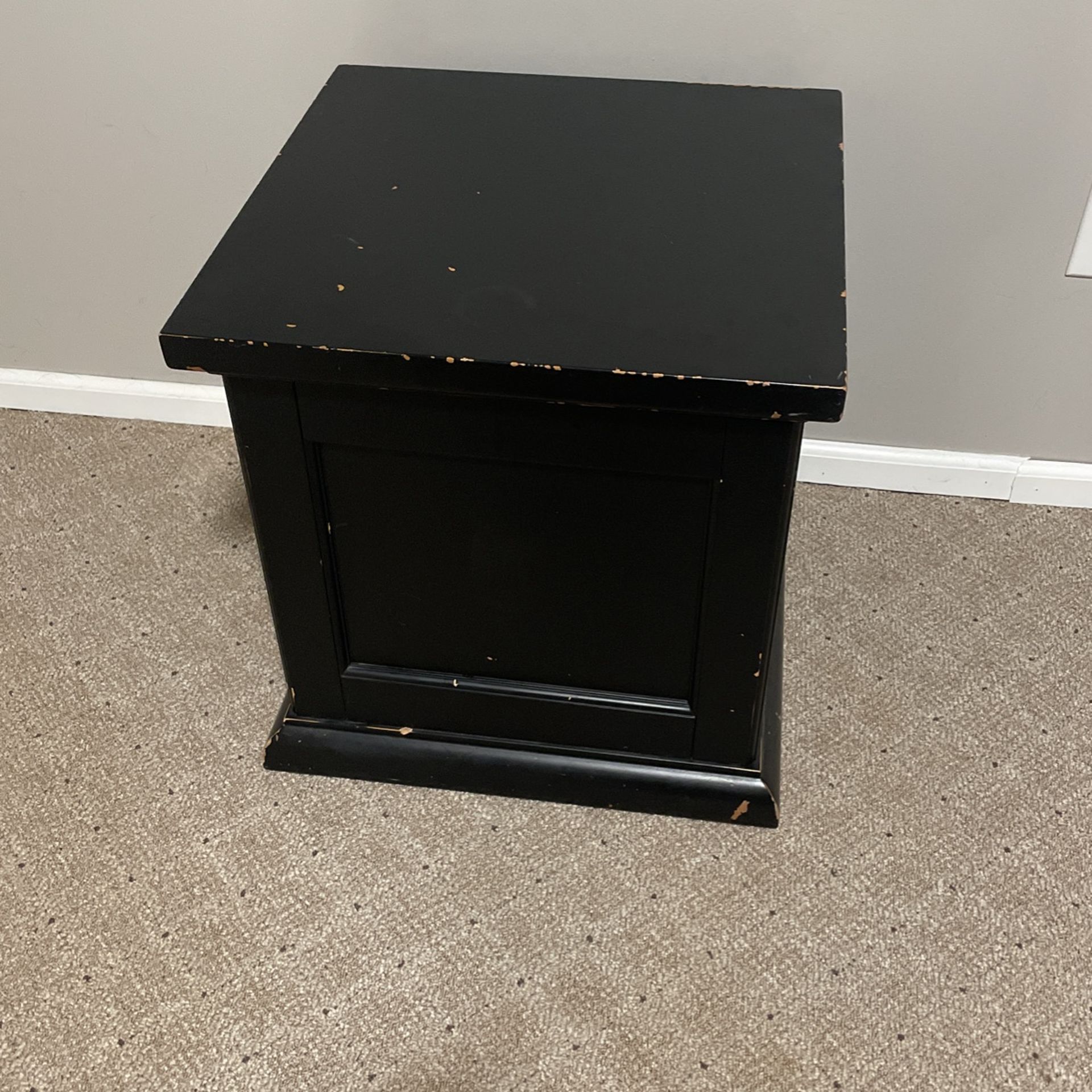 Pottery Barn Storage Cube End Tables