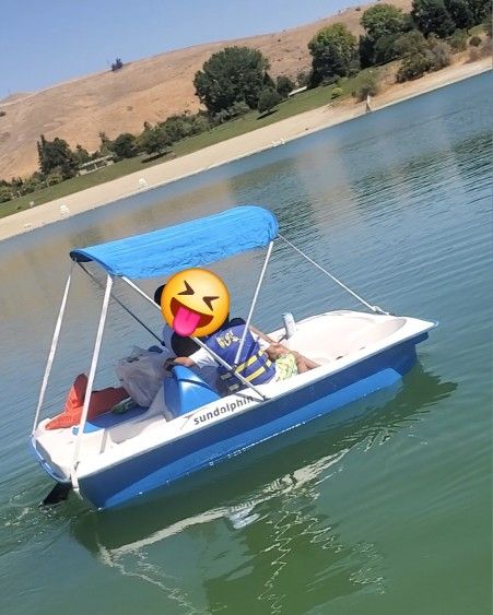 Paddle Boat And Trailer