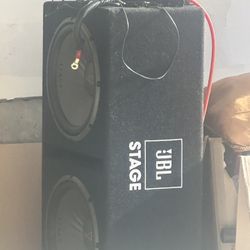 JBL Car AMP and Speaker