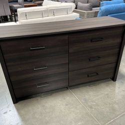 NEW 6 Drawer Dresser Chest of Tall Nightstand Storage Bedroom Closet Wardrobe White Espresso Oak Discount Furniture Warehouse Clearance Closeout Big