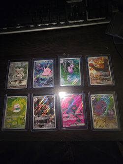 Raw pokemon cards