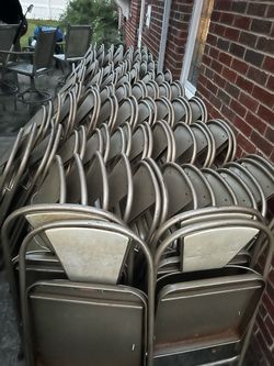 Folding chairs $6 each