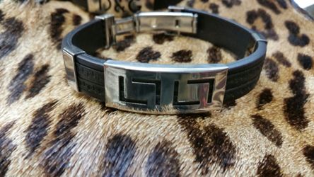Brand new stainless steel men's bracelets only $6.99