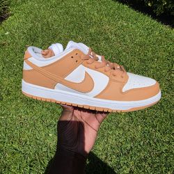 Nike Dunk Low Pro ISO SB 'Light Cognac' Size 9.5
